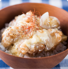 ふんわりあんのから揚げ丼